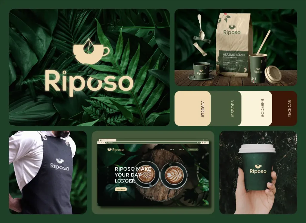 Dinaamic feature work logo and branding design (1)