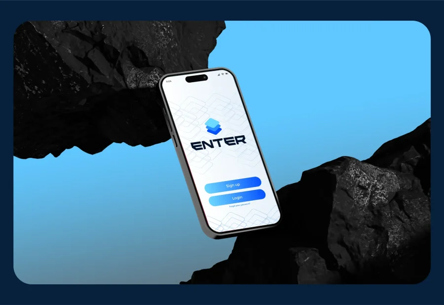 Dinaamic feature work logo and branding design